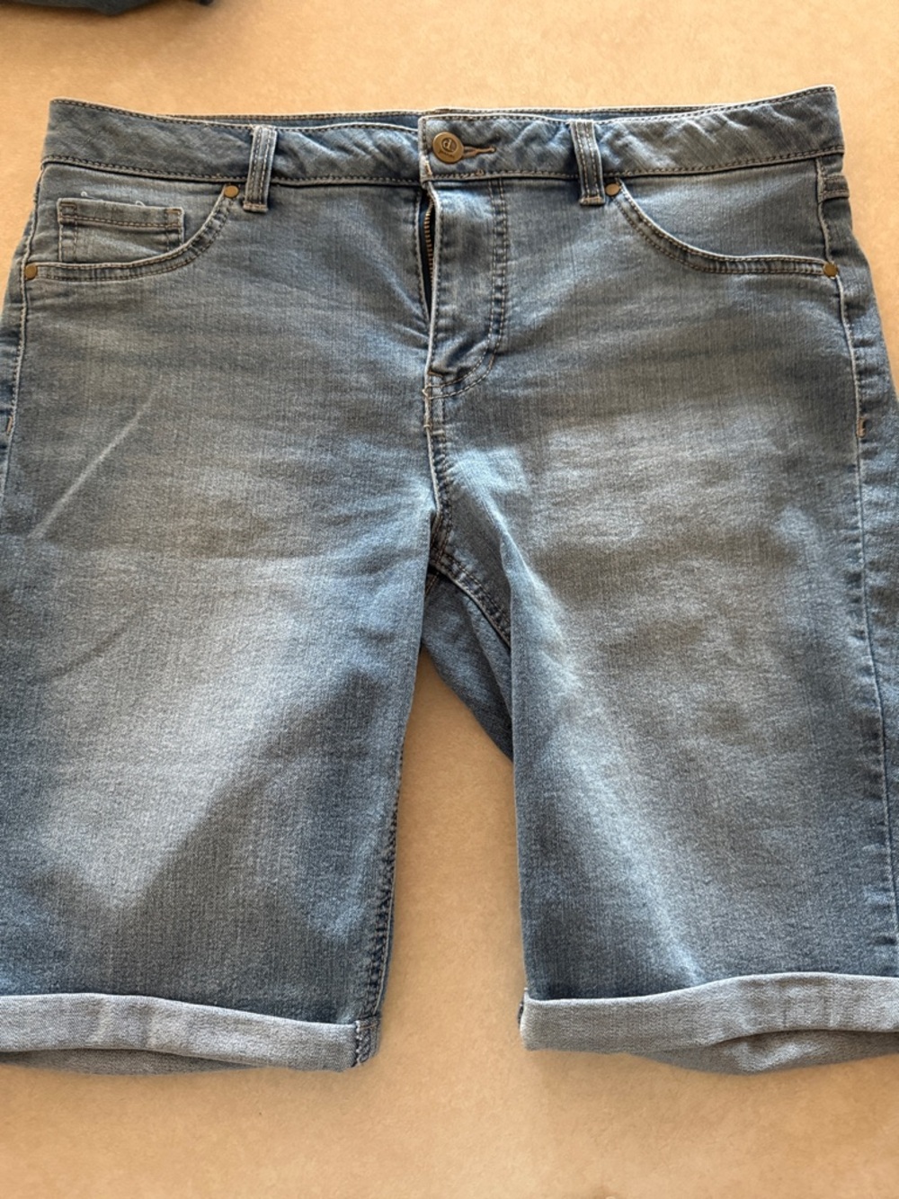 Wonens Denim Shorts - Light Blue